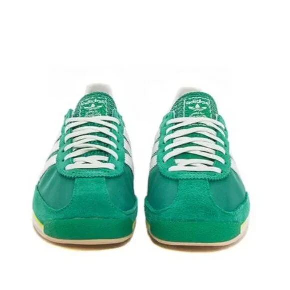 adidas Originals SL 72 OG – Size 9 Womens Sneakers Green Ivory JQ7397 NEW - Picture 4 of 9